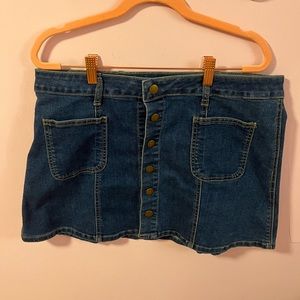 Altar’d State Denim Skirt